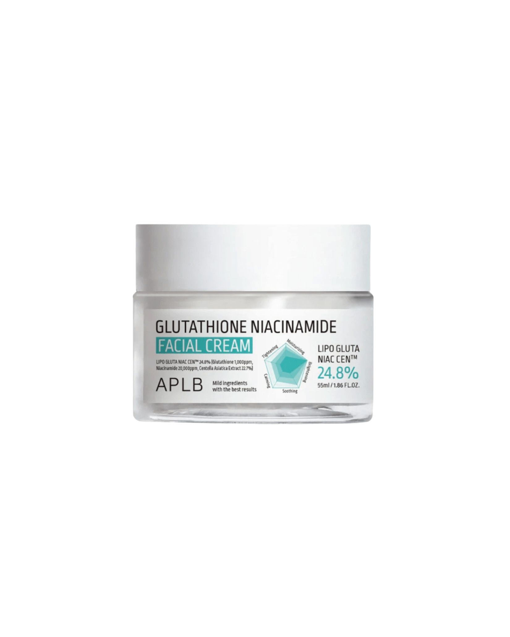 Untitled design APLB Glutathione Niacinamide Facial Cream 55ml - Image 1
