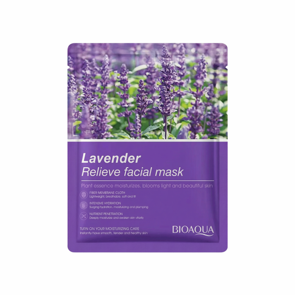 BIOAQUA Lavender Relieve Facial Mask 35 gm