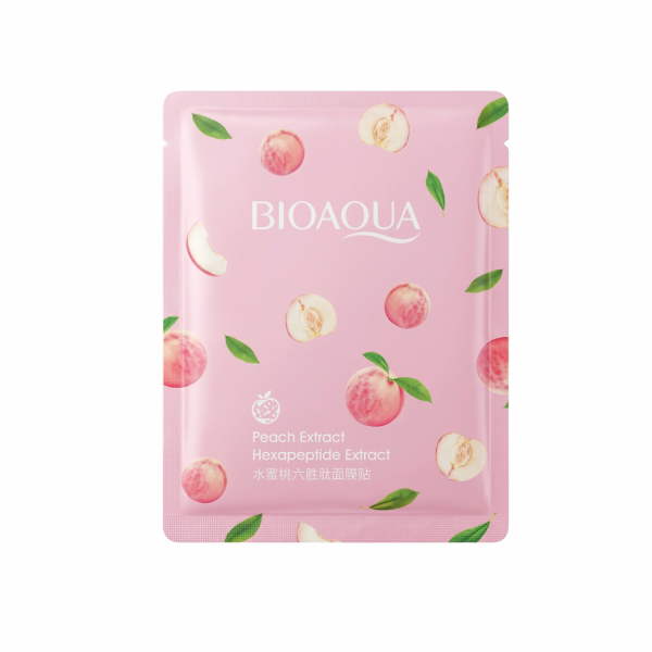 BIOAQUA Honey Peach Hexapeptide Mask 25g