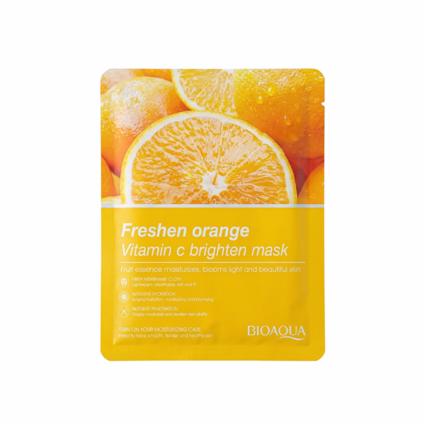 BIOAQUA Vitamin C Brighten Sheet Mask Orange 25g